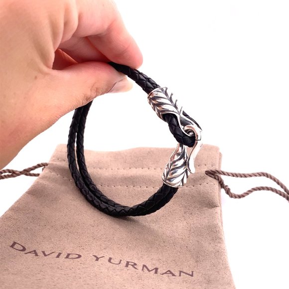 David Yurman Accessories David Yurman Sterling Silver 925 Leather
